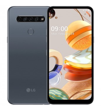 Smartphone LG K61 LM-Q630BAW DS 4/128GB 6.53" 48+8+2+5/16MP A9 - Titan 