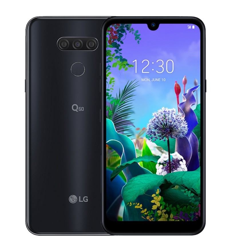 Smartphone LG Q60 LM-X525HA SS /3GB /64GB 6.26 16+2+5/13MP A9.0 - Negro