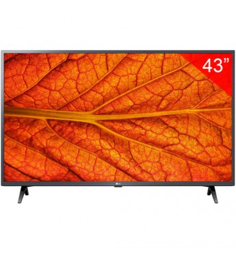 Smart TV LED de 43" LG 43LM6370 FHD con HDMI/USB (2021) - Negro