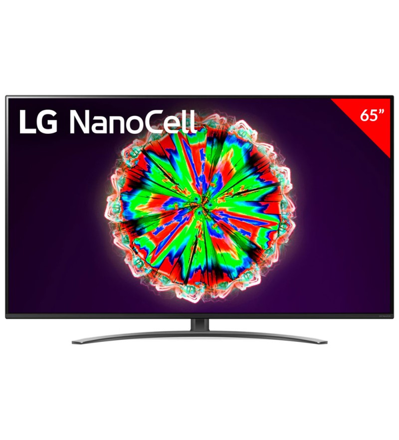 Smart TV LED de 65" LG 65NANO81SNA 4K UHD NanoCell/AI ThinQ/Wi-Fi (2020) - Grafito
