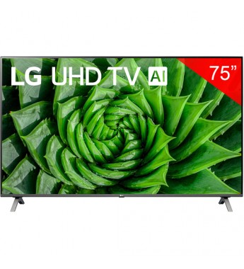 Smart TV LED de 75" LG 75UN8000 UHD 4K con HDMI/USB (2020) - Negro