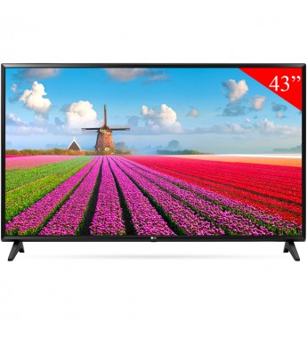 Smart TV LED de 43" LG 43LJ550V Full HD con HDMI /USB /Wi-Fi /Bivolt (2017) - Negro