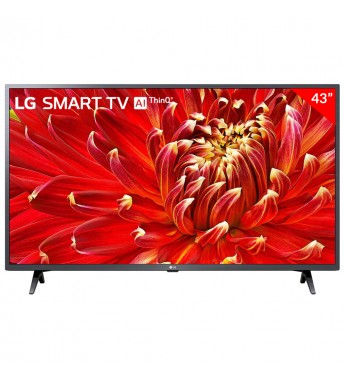 Smart TV LED de 43" LG 43LM6300 FHD con HDMI/USB (2019) - Negro
