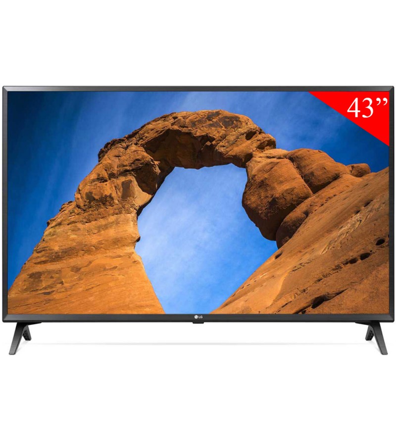 Smart TV LED de 43" LG 43LK5400 Full HD con Wi-Fi/Active HDR/Dynamic Color/Bivolt (2018) - Negro