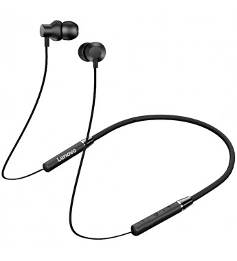 Auriculares Inalámbricos Lenovo Neckband Earphone HE05 Bluetooth/Micrófono - Negro