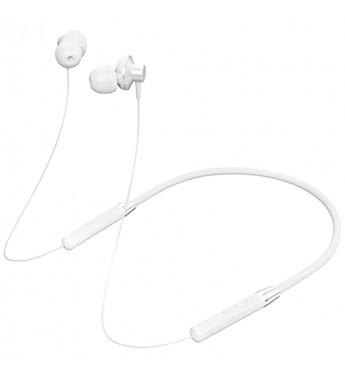 Auriculares Inalámbricos Lenovo Neckband Earphone HE05 Bluetooth/Micrófono - Blanco