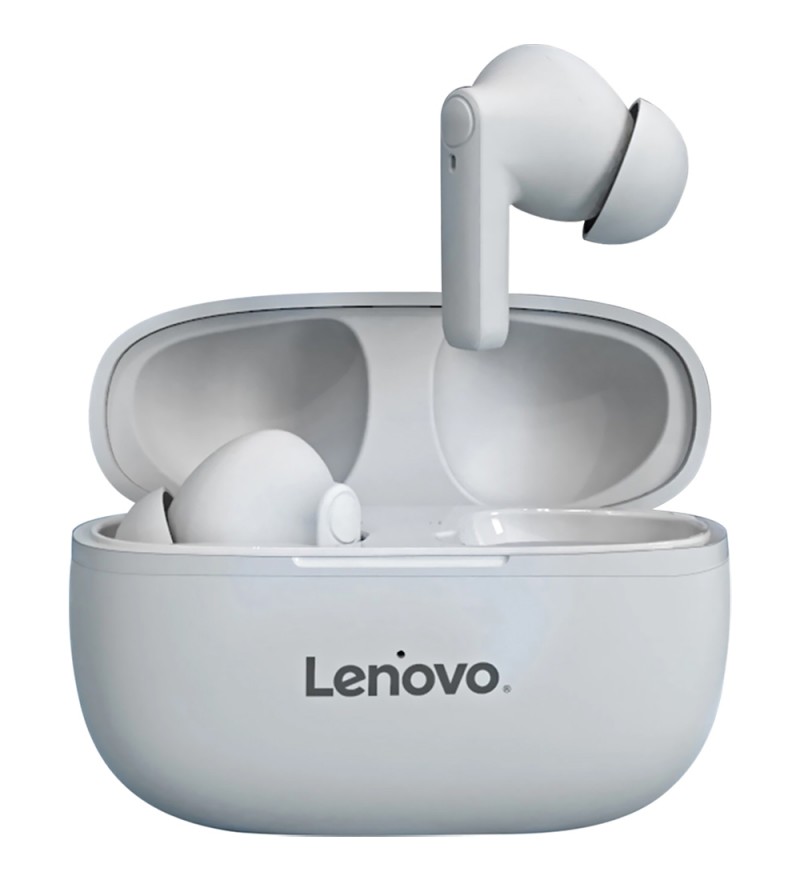Auriculares Inalámbricos Lenovo True Wireless Earbuds HT05 Bluetooth/Micrófono - Blanco