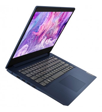 Notebook Lenovo IdeaPad 3 14ADA05 81W0003QUS de 14" Full HD con AMD Ryzen 5 3500U/8GB RAM/256GB SSD/W10 - Abyss Blue
