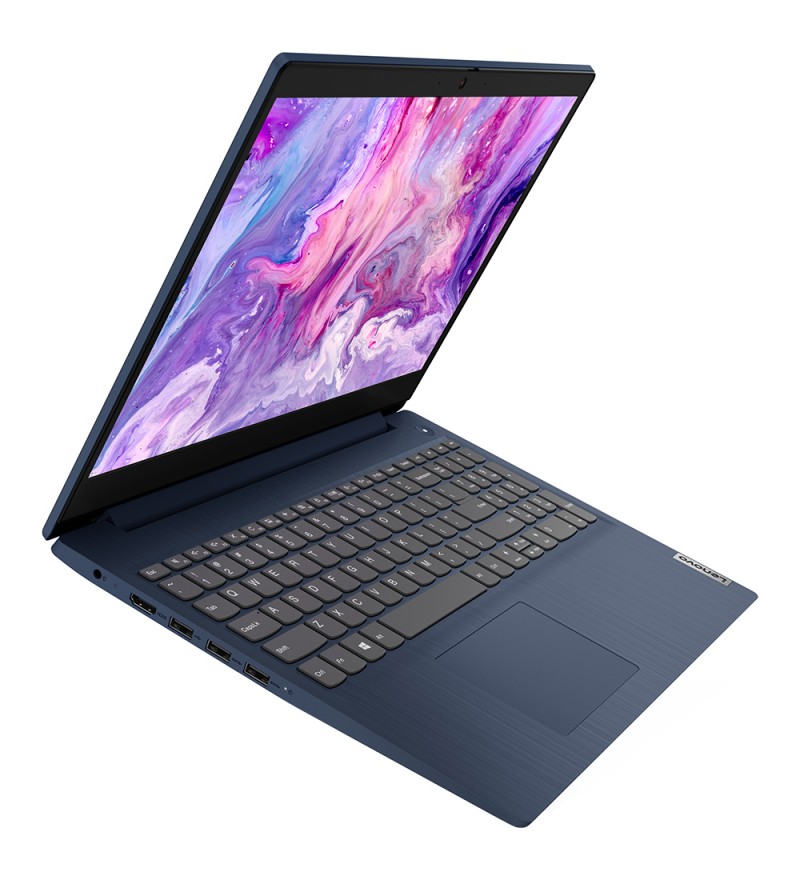 Notebook Lenovo IdeaPad 3 15ITL05 81X80055US de 15.6" FHD con Intel Core i3-1115G4/4GB RAM/128GB SSD/W10 - Abyss Blue