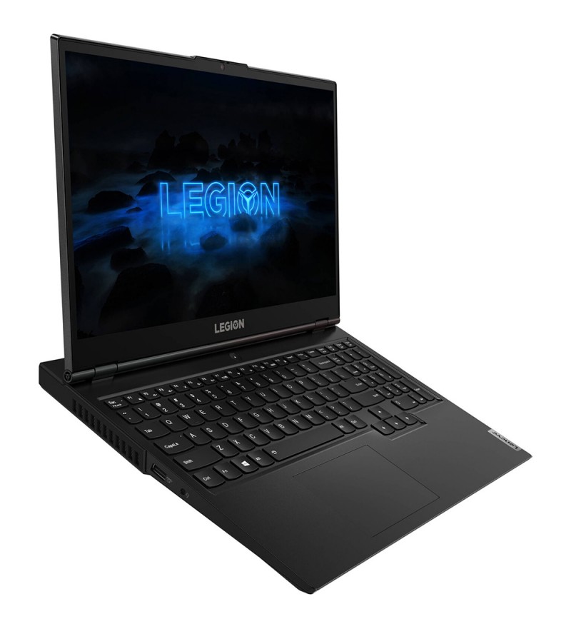 Notebook Lenovo Legion 5 15ARH05 82B5001XUS de 15.6" FHD con AMD Ryzen 5 4600H/8GB RAM/1TB HDD + 256GB SSD/W10 - Phantom Black
