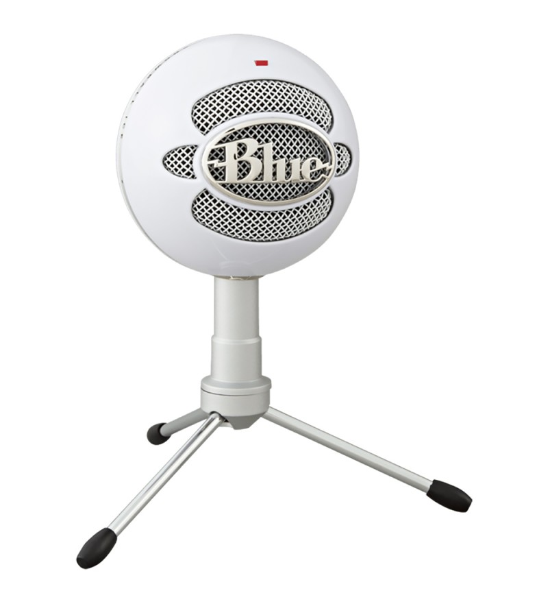 Micrófono Logitech Blue Snowball iCE 988-000070 USB - Blanco