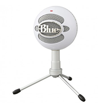 Micrófono Logitech Blue Snowball iCE 988-000070 USB - Blanco