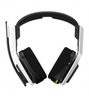 Headset Gaming Inalámbrico Logitech Astro A20 con Micrófono Retráctil / Driver de 50mm - Blanco/Negro