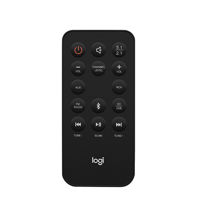 Home Theater logitech Z067 Bluetooth con Sistema de Audio 5.1/Bluetooth - Negro 
