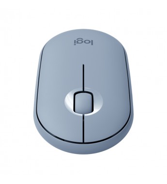 Mouse Inalámbrico Logitech Pebble M350 - Gris azulado
