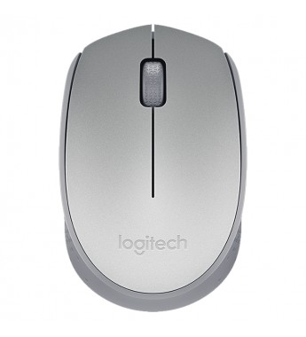 Mouse Inalámbrico Logitech M170 - Plateado