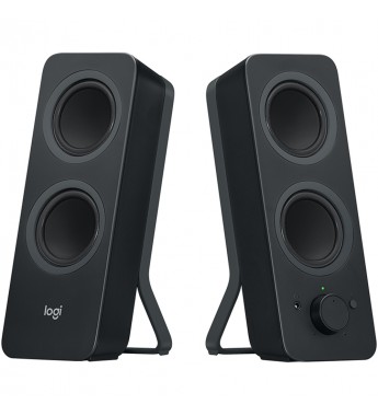 Speaker Logitech Z207 980-001294 con Bluetooth/10W - Negro