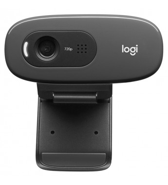 Webcam Logitech C270I con Resolución HD 720p/Micrófono/USB - Negro