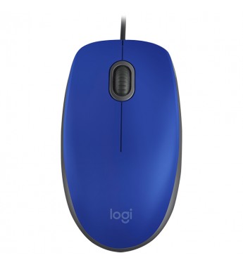 Mouse Logitech M110 Silent 910-005491 1000DPI/3 Botones - Azul/Negro