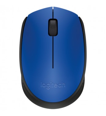 Mouse inalámbrico Logitech M170 910-004800 3 Botones - Azul/Negro