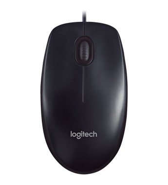 Mouse Logitech M90 910-004053 1000DPI/3 Botones - Negro