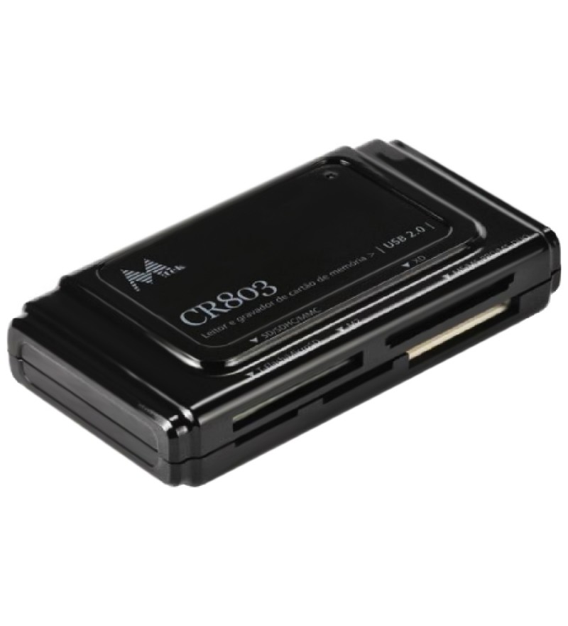 Lector y Grabador de Tarjetas de Memoria Mtek CR803P USB (6 Slots) - Negro