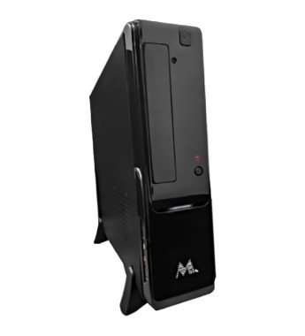 Gabinete Mini Mtek MK303 con Fuente de 200W - Negro