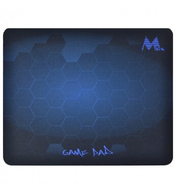 Kit Mouse Gaming + Mouse Pad Mtek PG66 3200DPI Ajustable/7 Botones - Negro