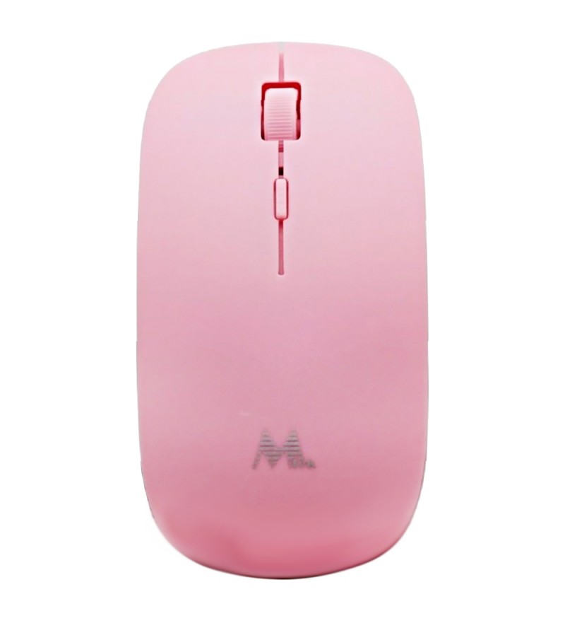 Mouse Inalámbrico Mtek PMF423P 1600DPI/3 Botones - Rosa