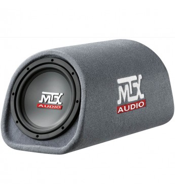 Caja de Sonido Sellada + Subwoofer de 8" MTX Audio RT8PT con 300 watts PMPO (20 cm) - Gris