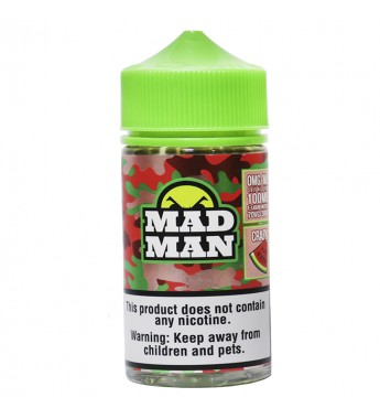 Esencia para Vaper MADMAN Crazy Watermelon Sin Nicotina - 100 mL
