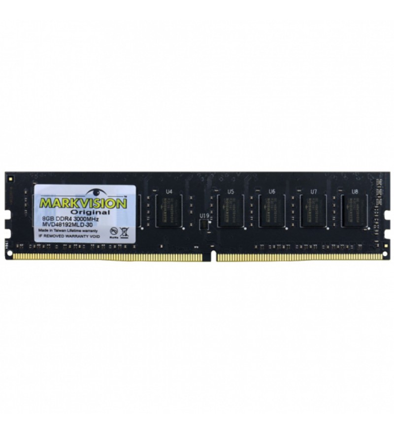 Memoria RAM para PC de 8GB Markvision MVD48192MLD-30 DDR4/3000MHz - Negro