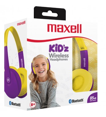 Auriculares Inalámbricos KIDS MAXELL HP-BT350 con Micrófono/Bluetooth - Lila