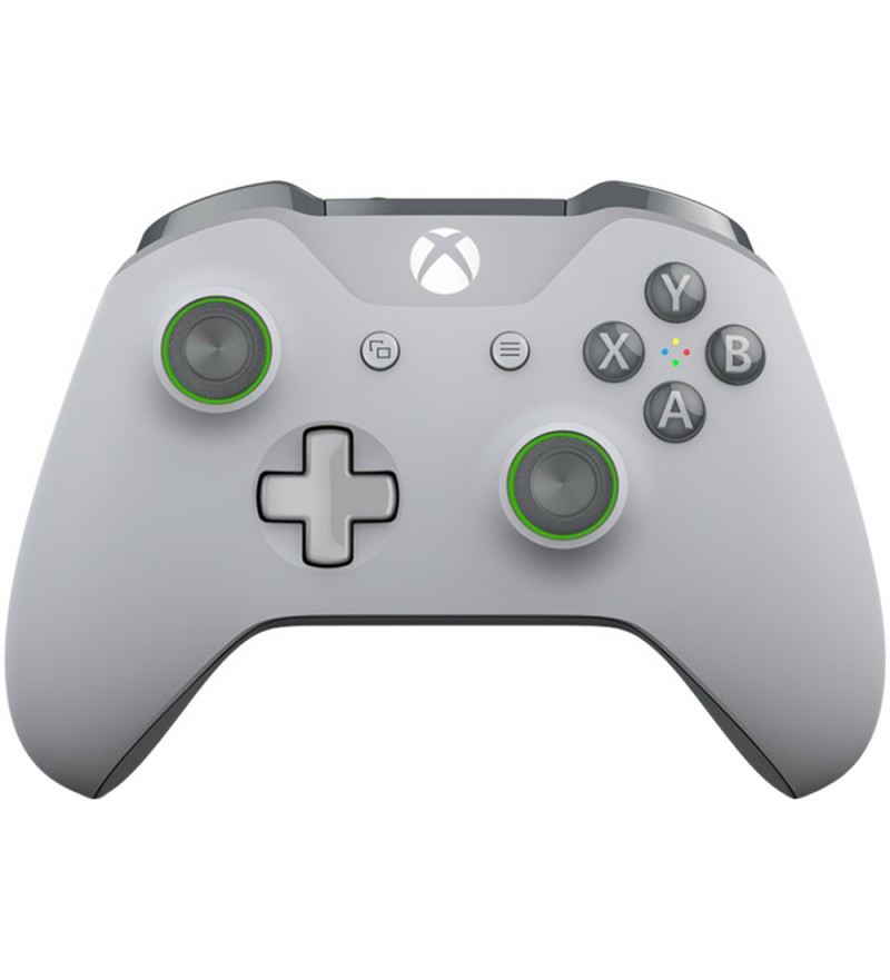 Control Inalámbrico Xbox One 2034 WL3-00060 con 2 Pilas AA/Bluetooth - Gris/Verde