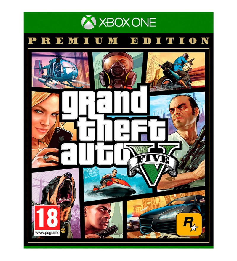 Juego Xbox One Gta V Premium Edition