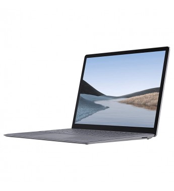 Notebook Microsoft Surface Laptop 3 de 13,5" pantalla PixelSense con Intel Core i5-1035G7 / 8GB / 128GB SSD - Platino con reposapalmas en Alcantara
