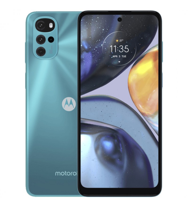 Smartphone Motorola Moto G22 XT2231-2 DS 4/64GB 6.5" 50+8+2+2/16MP A12 - Iceberg Blue (LTE BR)