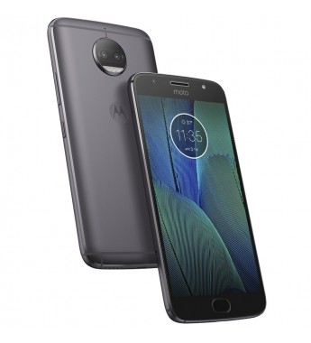 Smartphone Motorola G5S Plus XT1804 DS 3/64GB 13+13MP/8MP A7.1 - Gris