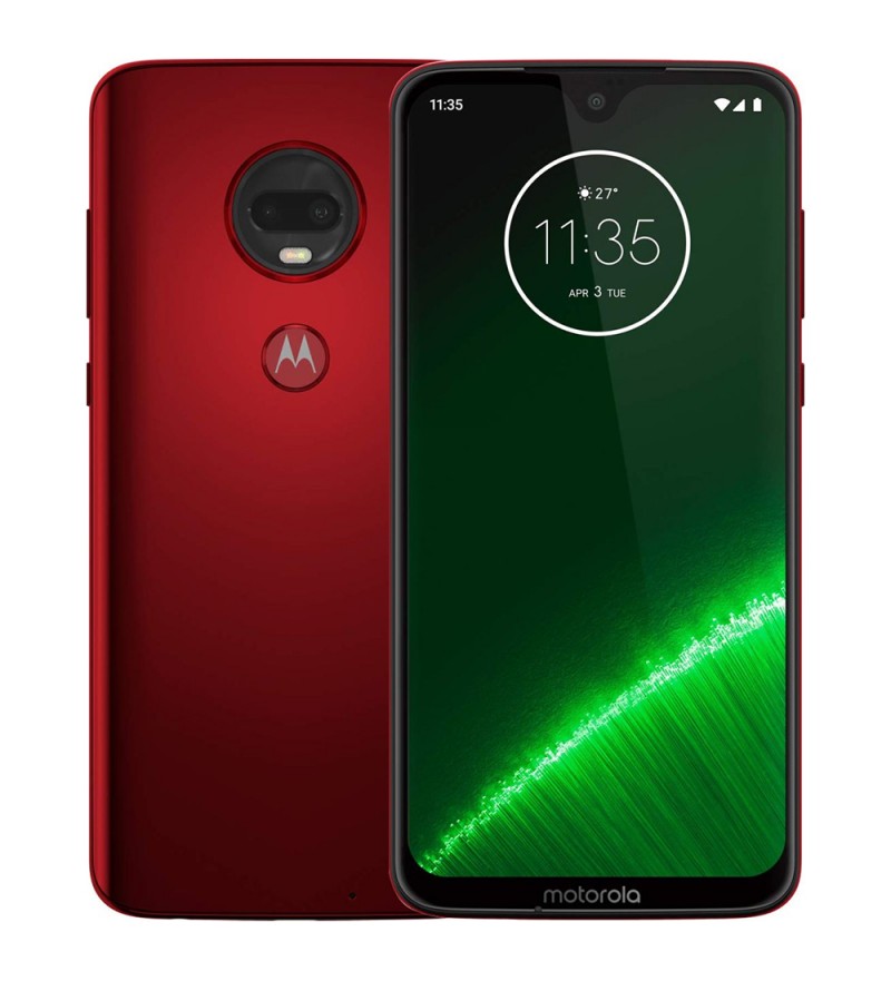Smartphone Motorola Moto G7 Plus XT1965-2 DS 4/64GB 6.2" 16+5MP/12MP A9.0 - Rojo Profundo