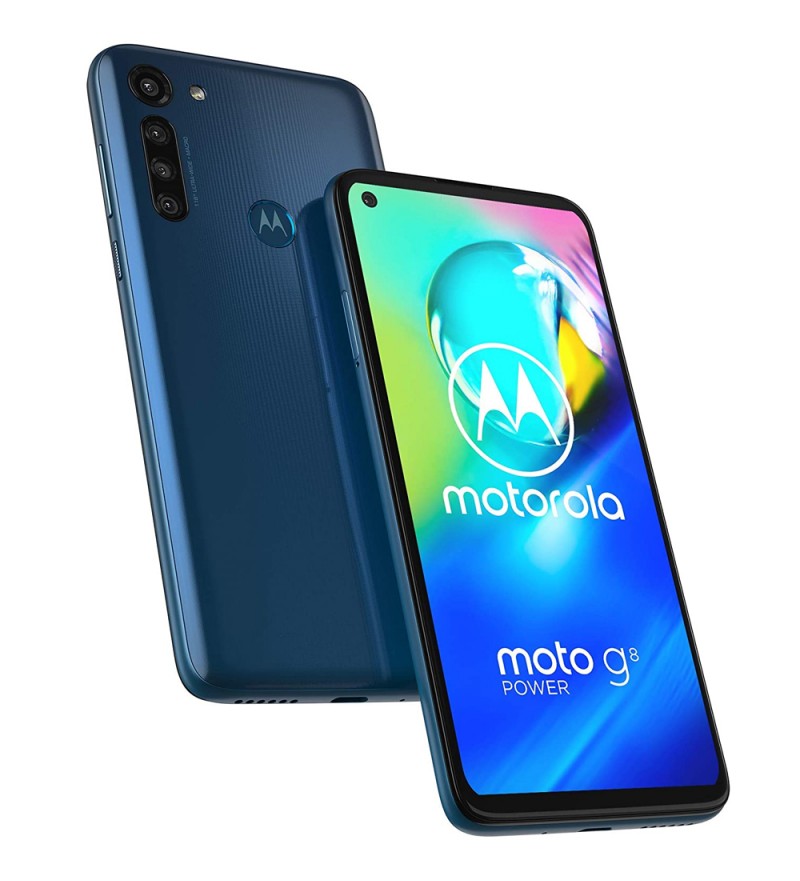 Smartphone Motorola Moto G8 Power XT2041-1 DS 4/64GB 6.4" 16+8+8+2/16MP A10 - Capri Blue