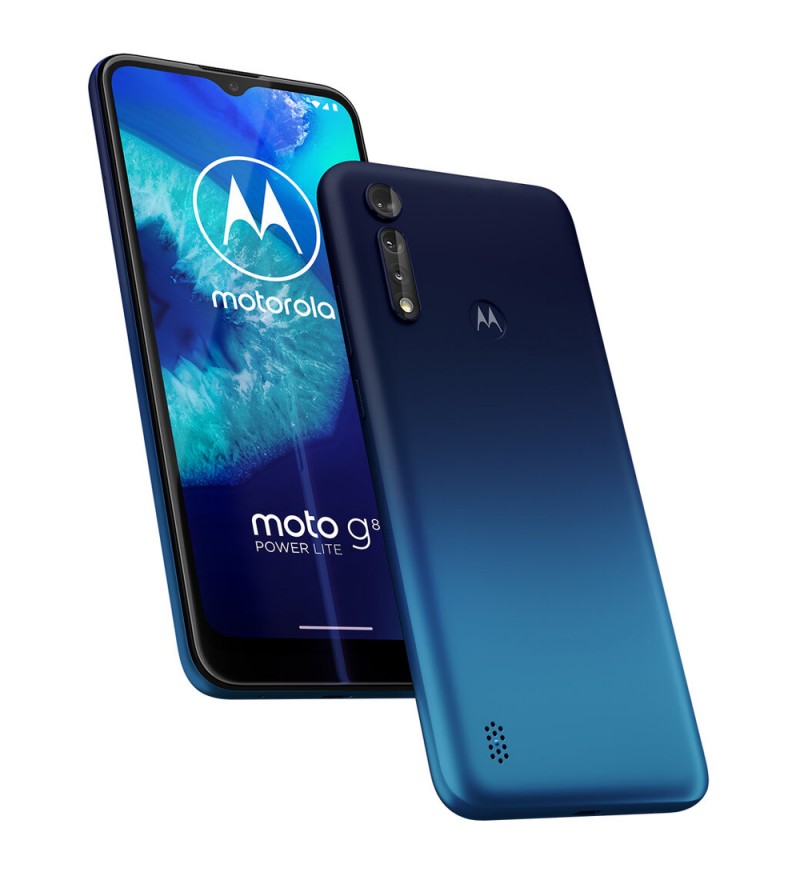 Smartphone Motorola Moto G8 Power Lite XT2055-2 SS 4/64GB 6.5" 16+2+2/8MP A9.0 - Royal Blue