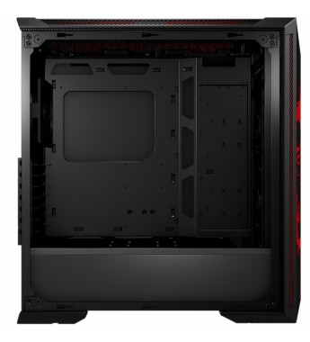 Gabinete MSI MPG Gungnir 100D con Formato ATX/1 Cooler/2 USB 3.1 - Negro/Rojo