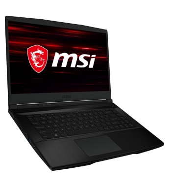 Notebook MSI GF63 Thin 9SCX-005 de 15.6" Full HD con Intel Core i5-9300H/8GB RAM/256GB SSD/GeForce GTX 1650 4GB GDDR5/W10 - Negro