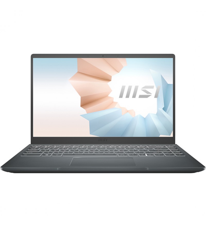 Notebook MSI Modern 14 B10MW-640US de 14" FHD con Intel Core i5-10210U/8GB RAM/128GB SSD/W10 Pro - Carbon Gray