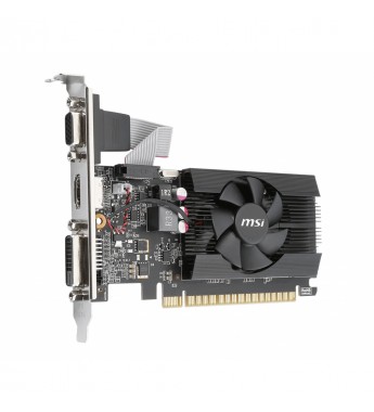 Placa de Video MSI GeForce GT 710, 2GB, DDR3 de 64 bits - DVI-D/ HDMI/ VGA - Low Profile