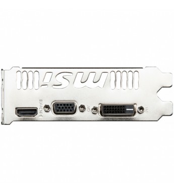 Placa de Vídeo MSI GeForce GT 730 N730K-4GD3/OCV1 con 4GB GDDR3/Boost 1006MHz/HDMI/DVI/VGA