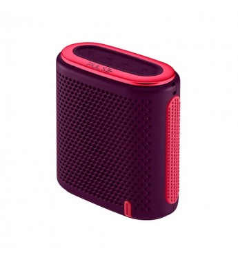Speaker PULSE Mini SP239 con Bluetooth/Lector Micro SD Batería 600 mAh - Morado/Rosa