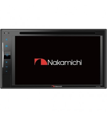 Reproductor DVD Automotriz Nakamichi NA2300 Pantalla de 6.2" con Bluetooth/USB - Negro