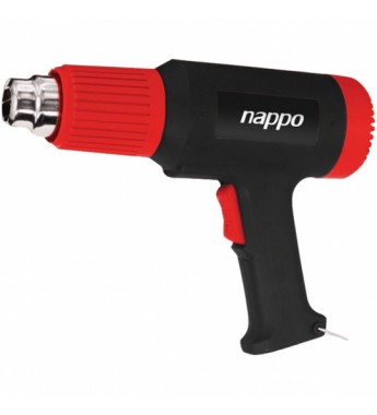 Pistola de Calor Nappo PC-01 con 1700W/Bivolt - Negro/Rojo