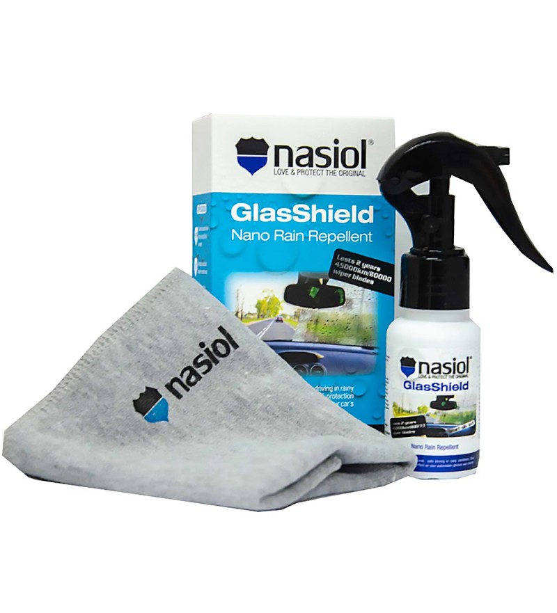 Repelente de Lluvia Nasiol Glasshield para Parabrisas - 50mL